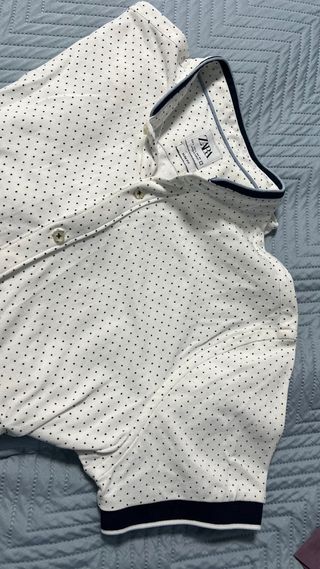 Camisa Zara Hombre Talla M Lunares