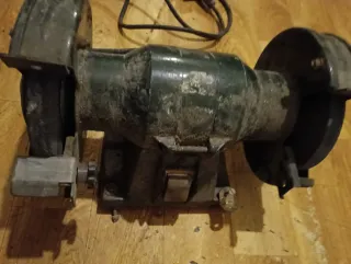 Afilador de banco verde para cuchillos o herramien