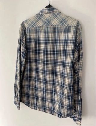 Camisa Pepe Jeans cuadros beige y azul