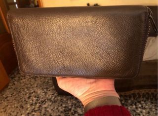 Monedero billetero Mandarina Duck Piel marrón