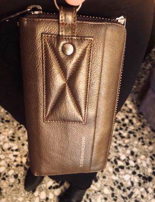 Monedero billetero Mandarina Duck Piel marrón