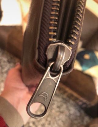 Monedero billetero Mandarina Duck Piel marrón