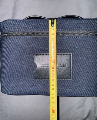 Pochette Giorgio Armani uomo nera