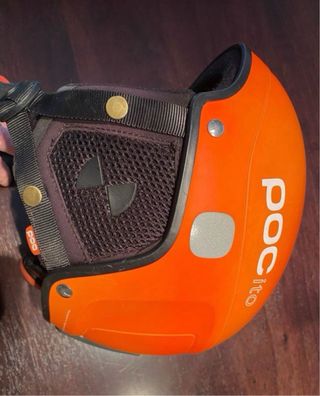 Casco esquí POCito niño Talla XS-S Naranja