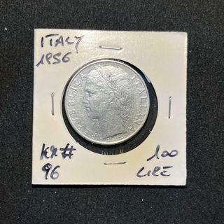Collectible Coins 100 Lire 1956 KM# 96.1🇮🇹