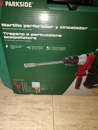 Martillo Percutor Parkside 1550W Nuevo