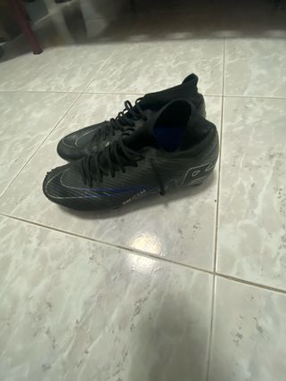 Scarpe Nike Mercurial Taglia 45 Nere e Blu