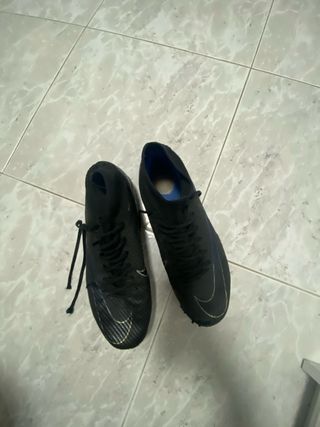 Scarpe Nike Mercurial Taglia 45 Nere e Blu