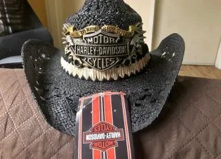 Sombrero Harley Davidson Negro