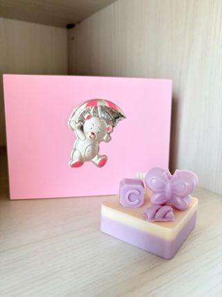 Candela profumata decorata