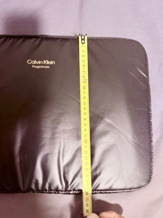 Pochette porta PC Calvin Klein Grigia