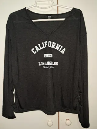 Camiseta SHEIN manga larga XL California