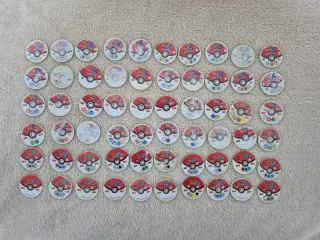 Lote Tazos Pokémon Serie 1, 2 y 3
