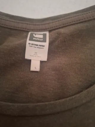 Camiseta G-Star RAW Verde Oliva