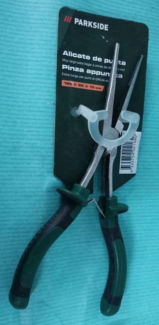 Alicates de punta fina redonda