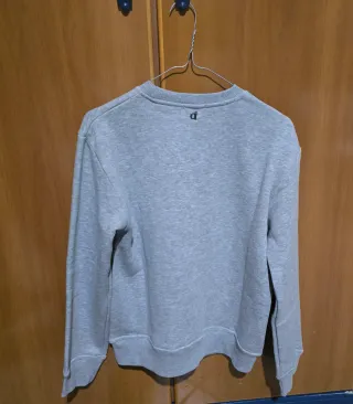 Felpa Dixie grigia nuova con logo