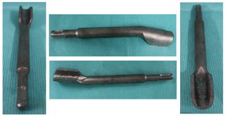 Cincel acanalado para martillo percutor