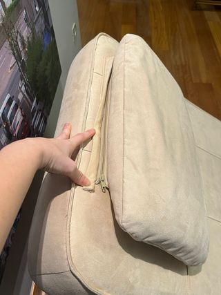 Sillón reclinable individual beige