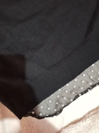 Maglia Graffio nera taglia S