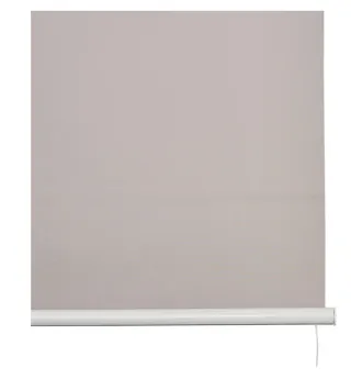 Tenda a rullo opaca beige senza cordoncino