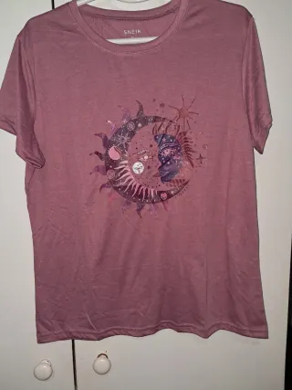 Camiseta SHEIN Luna y Sol Talla XL
