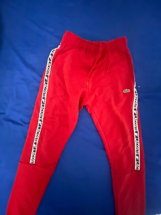 Chándal Lacoste Rojo