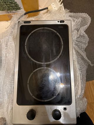 vitroceramica de dos fuegos