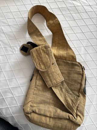 Mochila bandolera Magma beige/marrón