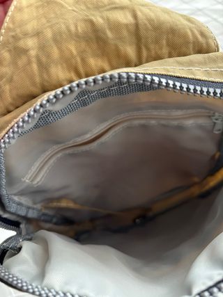 Mochila bandolera Magma beige/marrón