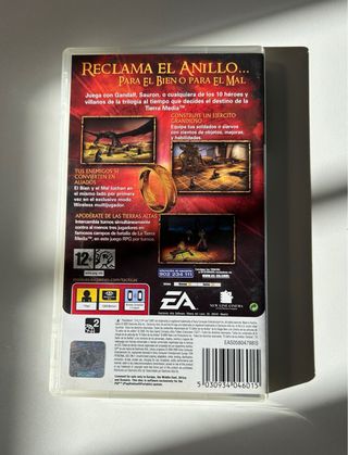 PSP El Señor de los Anillos Tácticas