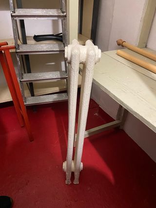 Radiador de hierro blanco