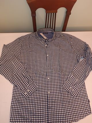 Camisa JACK&JONES cuadros manga larga