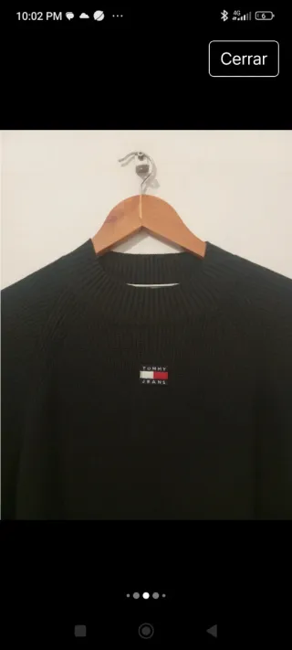 Vestido largo Tommy Hilfiger negro