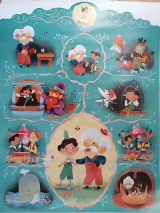 Puzzle Djeco Pinocho 54 piezas