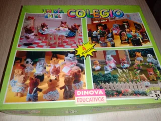 Puzzle Educativo Un Día en el Colegio