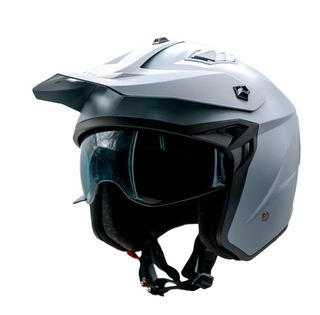 Casco Moto Integral Gris