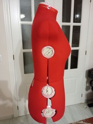 Maniquí Costura Singer Ajustable Rojo