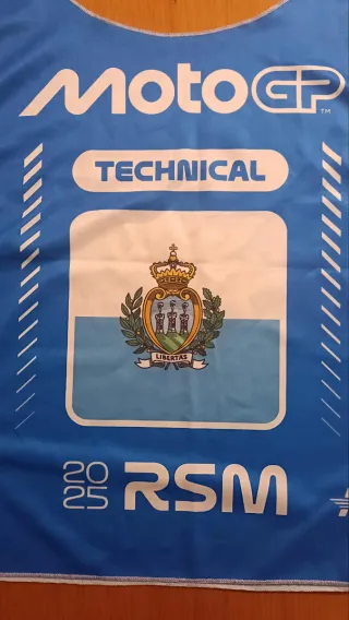 Pettorina MotoGP Misano 2025 Tecnica