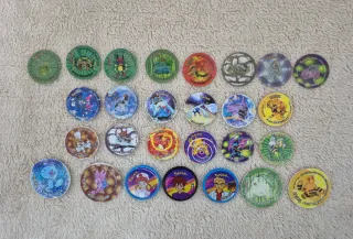 Tazos Pokémon Master Tazo, Attack y Holográficos