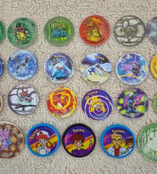 Tazos Pokémon Master Tazo, Attack y Holográficos
