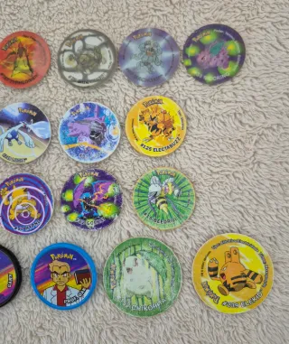 Tazos Pokémon Master Tazo, Attack y Holográficos
