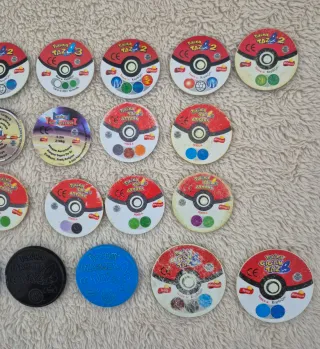Tazos Pokémon Master Tazo, Attack y Holográficos