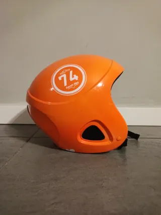 Casco de esquí junior naranja 48-52cm muy nuevo