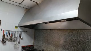 Campana industrial acero inoxidable