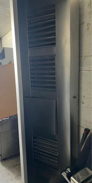 Campana industrial acero inoxidable