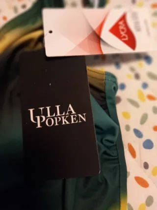 Bañador verde y amarillo