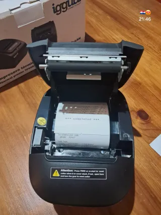 Impresora Térmica Geon Negra