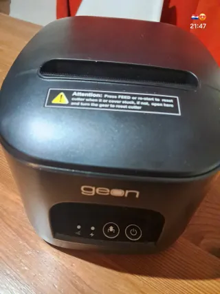 Impresora Térmica Geon Negra