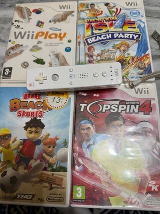 Controller Wii + 4 Giochi Wii