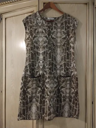 Vestido ESTAMPADO IDEAL vestidos faldas abrigos